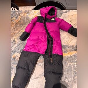 The North Face Black Infant Snowsuit